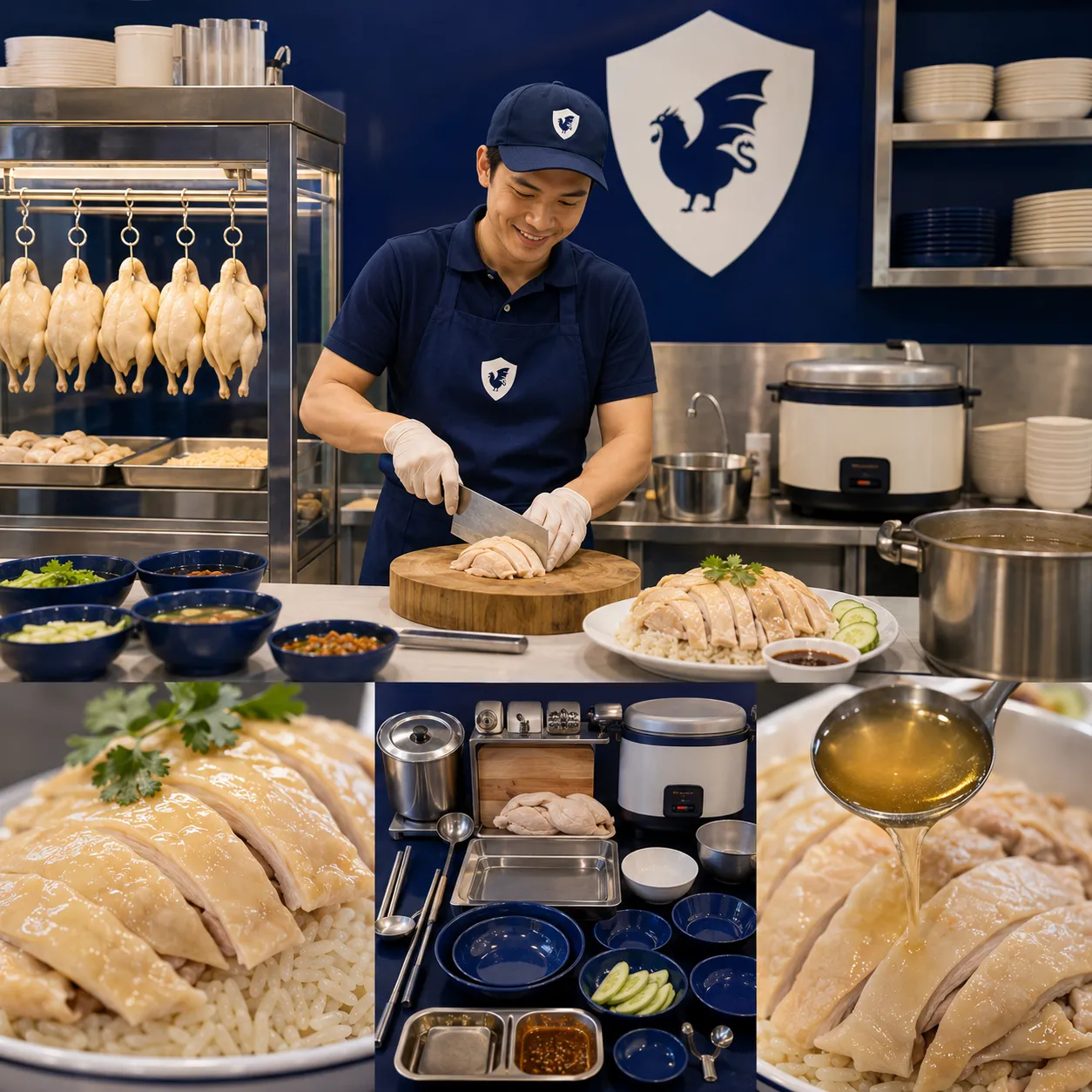 ไขความสำเร็จร้านข้าวมันไก่ อุปกรณ์เปิดร้านข้าวมันไก่คู่ใจที่ต้องมี